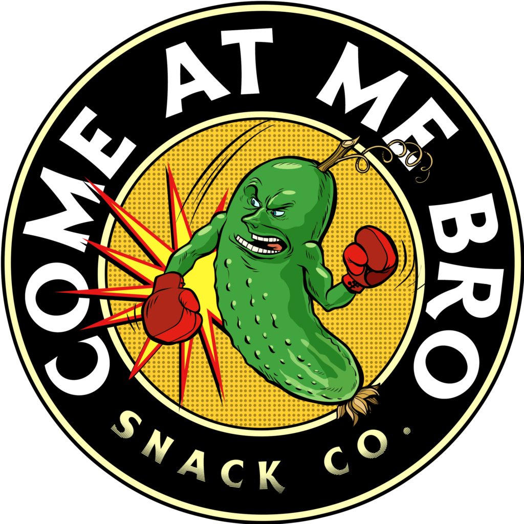 Come At Me Bro Snack Co. logo