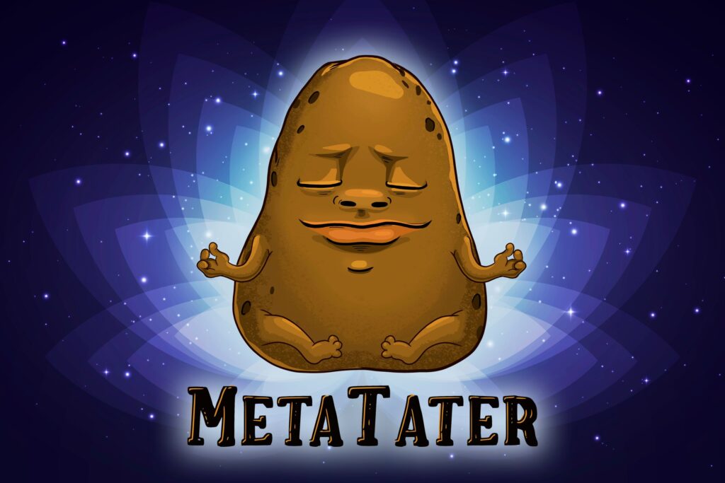 MetaTater character illustration