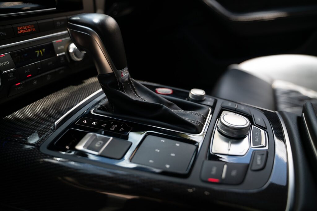 Audi interior detail